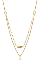 AJOA Multistrand Necklace in Gold at Nordstrom