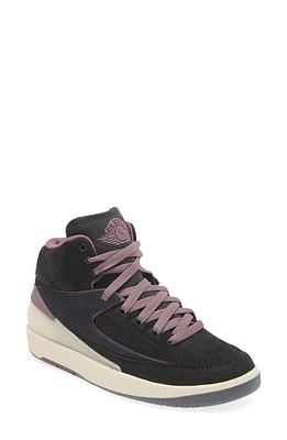 Air Jordan 2 Retro Basketball Sneaker Off Noir/Sky Mauve/Guava Ice at Nordstrom,