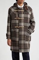 De Bonne Facture x Gloverall Wool Duffle Coat Undyed Shepherds Check at Nordstrom, Us