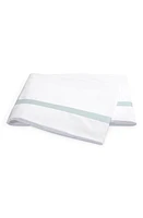 Matouk Lowell 600 Thread Count Flat Sheet in Pool at Nordstrom, Size Full