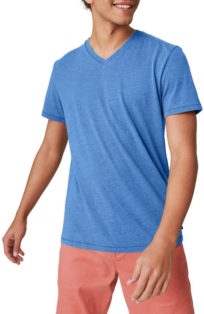 Lucky Brand Venice V-Neck Burnout T-Shirt at Nordstrom,