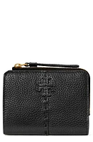 Tory Burch McGraw Zip Bifold Wallet in Black at Nordstrom