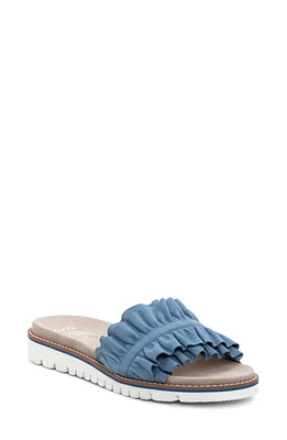 ara Keyes Slide Sandal Cool Blue at Nordstrom,