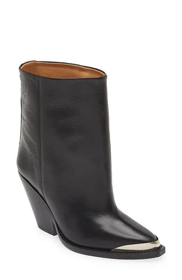 Isabel Marant Ladel Western Boot Black at Nordstrom,