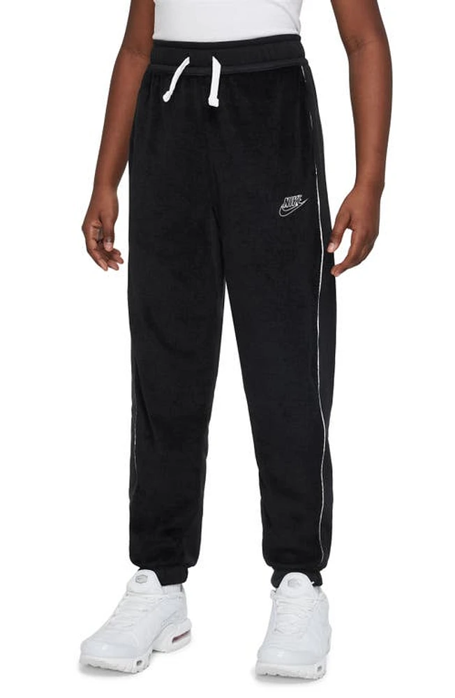 Nike Kids' Sportswear Joggers in Black/White/White at Nordstrom, Size Xs