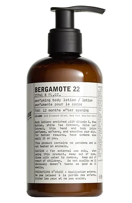 Le Labo Bergamote 22 Body Lotion at Nordstrom