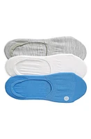 zella Assorted 3-Pack No-Show Sneaker Socks at Nordstrom,