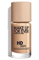 Make Up For Ever HD Skin Waterproof Natural Matte Foundation in 2N22 at Nordstrom, Size 1.01 Oz