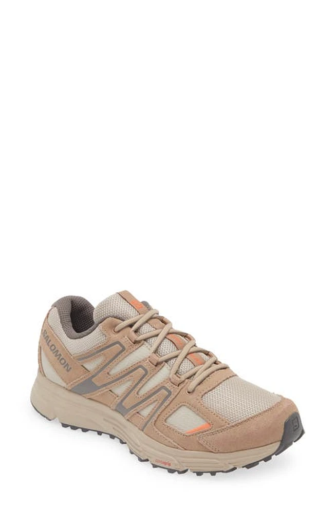 Salomon Gender Inclusive X-Mission 4 Running Shoe Cement/Natural/Plum Kitt at Nordstrom, Women's