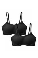 EBY 2-Pack Adjustable Support Bralettes at Nordstrom,