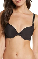 Skarlett Blue Swoon Underwire T-Shirt Bra in Black at Nordstrom, Size 30B