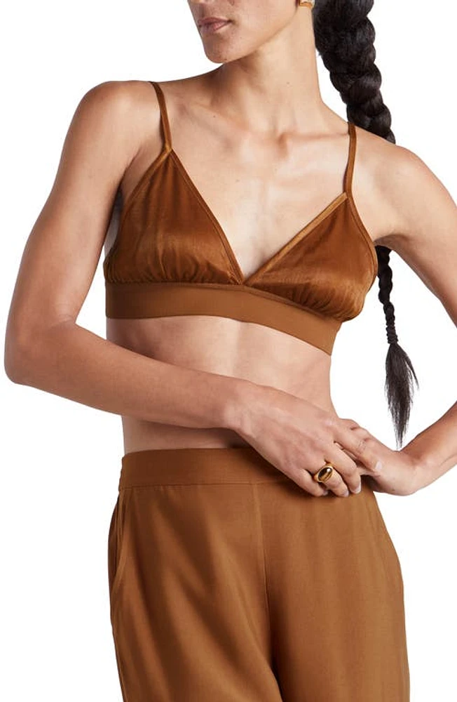 Splendid x Kate Young Bralette Walnut at Nordstrom,