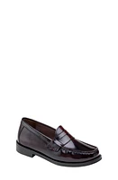 Johnston & Murphy Kids' Hayes Penny Loafer Burgundy Brush-Off Leather at Nordstrom, M