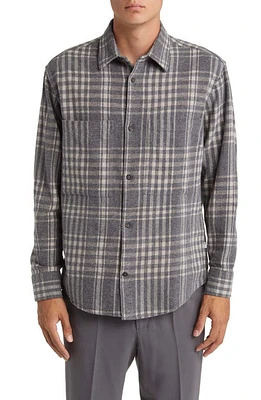 NN07 Freddy 5292 Flannel Button-Up Shirt Check at Nordstrom,