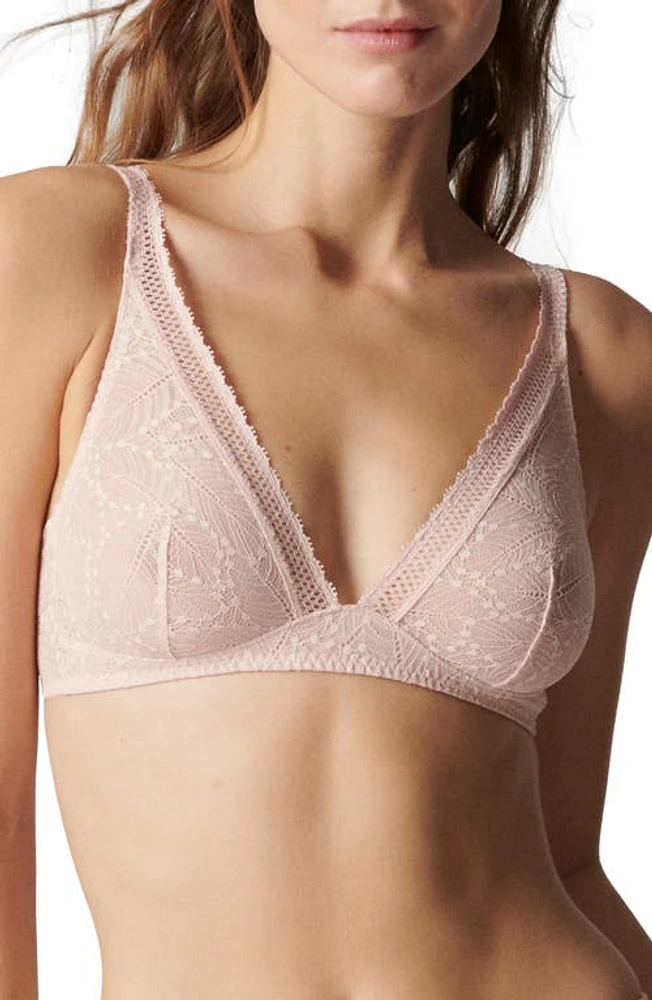 Simone Perele Comete Wireless Bra Pinky Sand at Nordstrom,