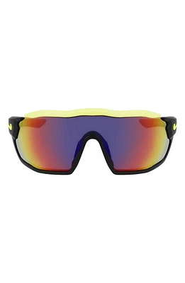 Nike Show X Rush 58mm Shied Sunglasses in Matte Black/Field Tint at Nordstrom