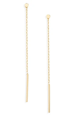 Bony Levy 14K Gold Chain Drop Earrings in 14K Yellow Gold at Nordstrom