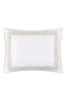 Matouk Astor Braid Matelassé Pillow Sham in Dune at Nordstrom