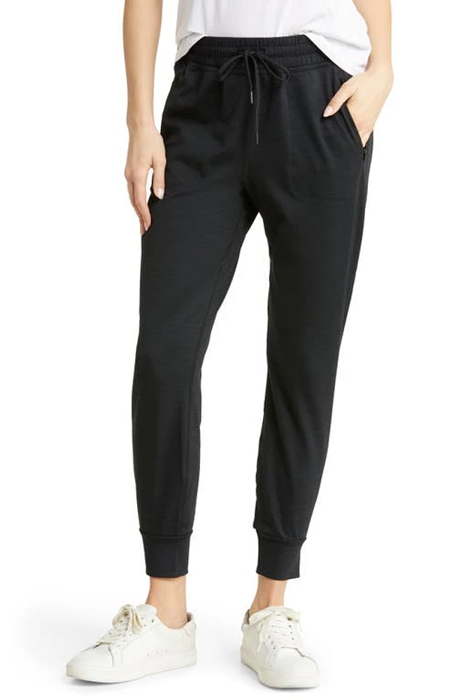 Beyond Yoga Street Rib Joggers Heather at Nordstrom,