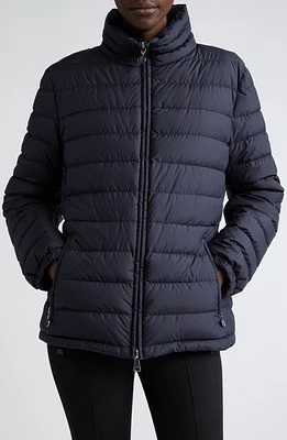 Moncler Abderos Down Jacket Dark Navy Blue at Nordstrom,