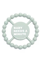 Bella Tunno Baby Needs a Minute Teether in Blue at Nordstrom