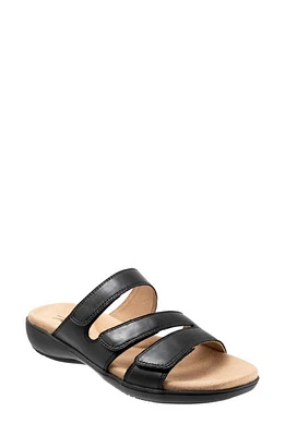 Trotters Rose Strappy Sandal Black at Nordstrom,