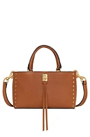 Rebecca Minkoff Darren Leather Top Handle Bag in Caramello at Nordstrom