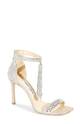 Jimmy Choo Vinca Crystal Embellished Sandal at Nordstrom,