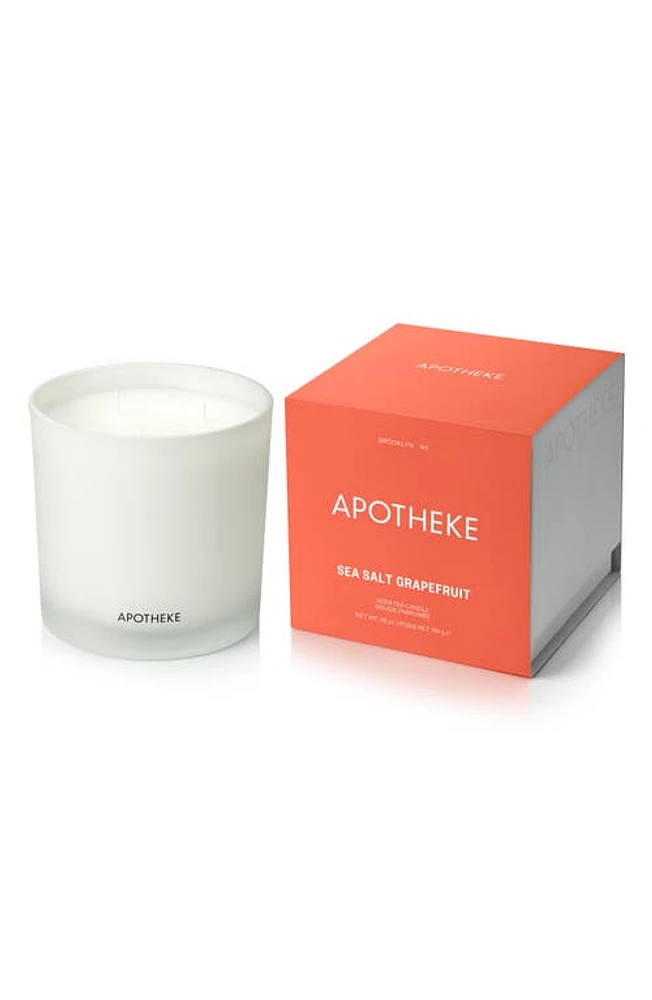 APOTHEKE Sea Salt Grapefruit 3-Wick Scented Candle at Nordstrom