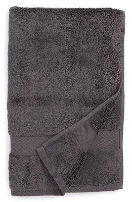 Matouk Lotus Hand Towel in Charcoal at Nordstrom