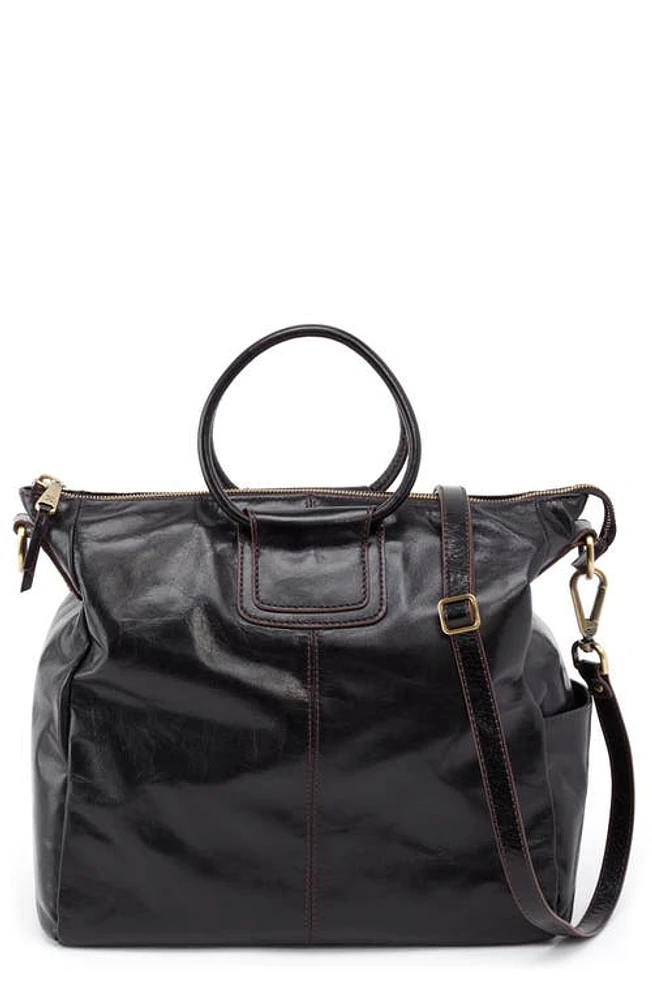 HOBO Sheila Large Satchel in Black at Nordstrom