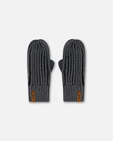 Deux Par Deux Unisex Knit Mittens at Nordstrom