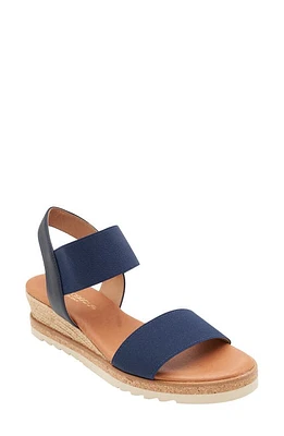 André Assous Neveah Espadrille Sandal Navy/Navy at Nordstrom,