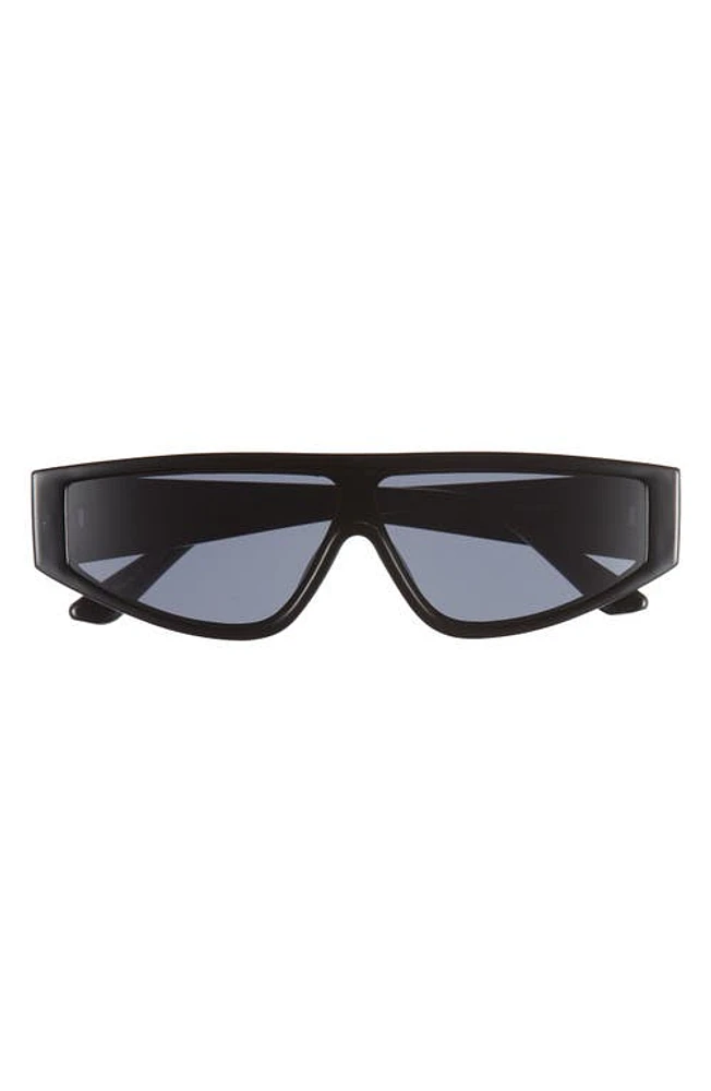 BP. 53mm Flat Top Shield Sunglasses in Black at Nordstrom