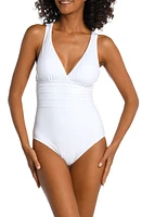 La Blanca Cross Back One-Piece Swimsuit at Nordstrom,