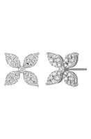 Bony Levy Getty Diamond Stud Earrings in 18K White Gold at Nordstrom