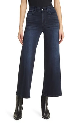 FRAME Le Pixie Palazzo Wide Leg Jeans in Onyx Indigo at Nordstrom, Size 29P