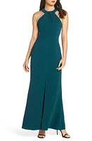 Harlyn Halter Gown in Forest Green at Nordstrom, Size Medium