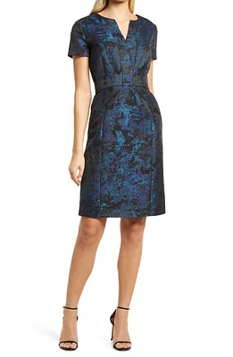 Shani Jacquard Bow Sheath Cocktail Dress at Nordstrom,