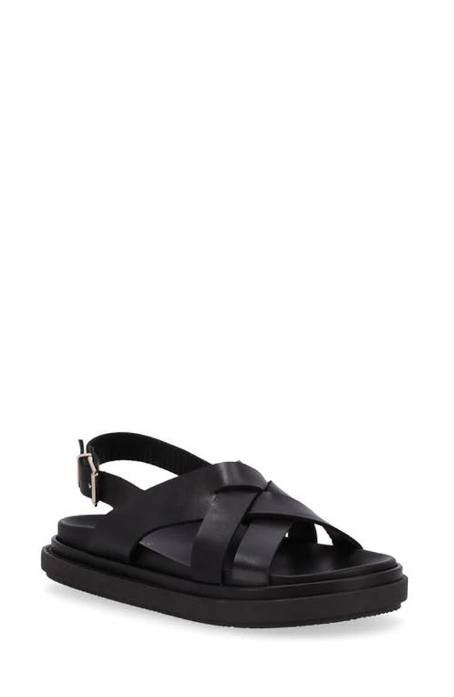 ALOHAS Trunca Strappy Slingback Sandal Black at Nordstrom,