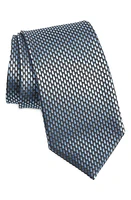 ZEGNA TIES Fili Dot Mulberry Silk Tie in Light Blue at Nordstrom