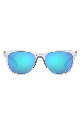 Oakley Leadline 56mm Prizm Polarized Square Sunglasses in Clear at Nordstrom