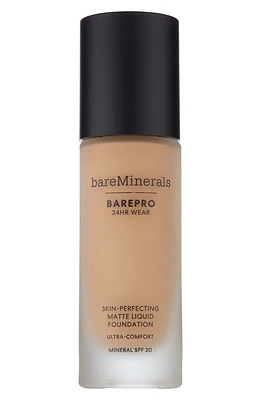 bareMinerals BAREPRO 24HR Wear Skin-Perfecting Matte Liquid Foundation Mineral SPF 20 PA++ in Light Neutral at Nordstrom