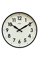 CLOUDNOLA Factory Wall Clock in Black at Nordstrom