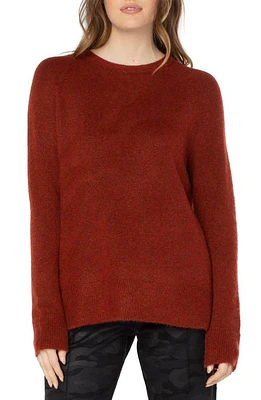 Liverpool Los Angeles Raglan Sleeve Sweater Saffron Heather at Nordstrom,