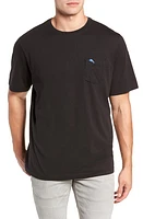 Tommy Bahama 'New Bali Sky' Original Fit Crewneck Pocket T-Shirt Black at Nordstrom,