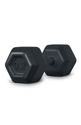 Fred & Friends Buff Baby Barbell Rattle in Black at Nordstrom