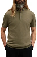 AllSaints Mode Slim Fit Merino Wool Polo at Nordstrom,