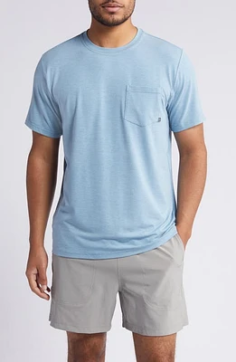 Free Fly Flex Performance Pocket T-Shirt Heather at Nordstrom,