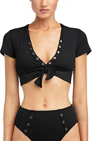 Robin Piccone Amy Crop Bikini Top at Nordstrom,